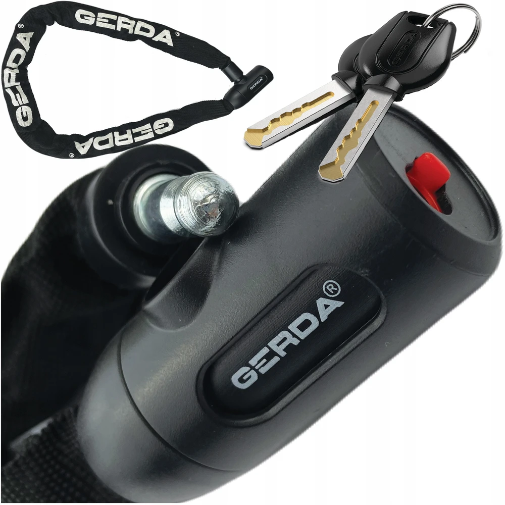Gerda Flex dviračio spyna, 180 cm ilgio, 12 mm storio