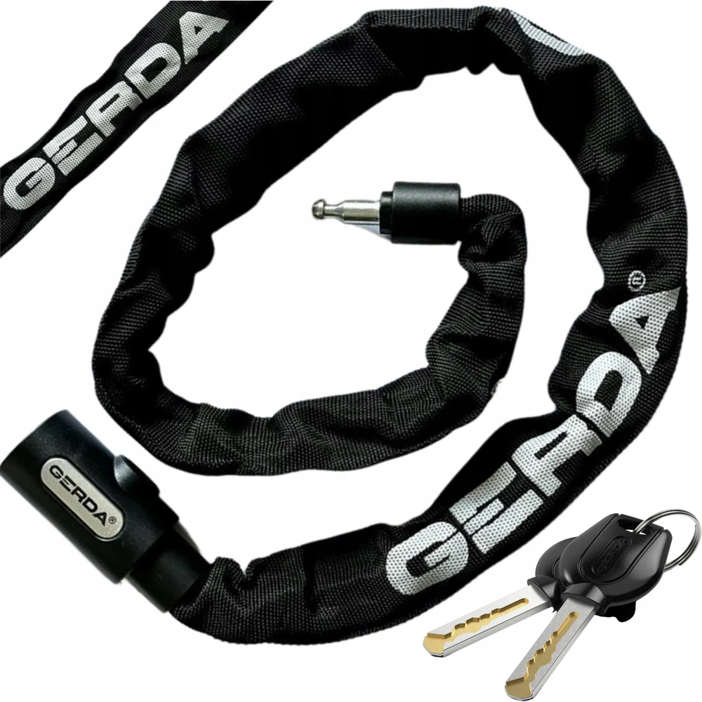 Gerda Flex dviračio spyna, 180 cm ilgio, 12 mm storio