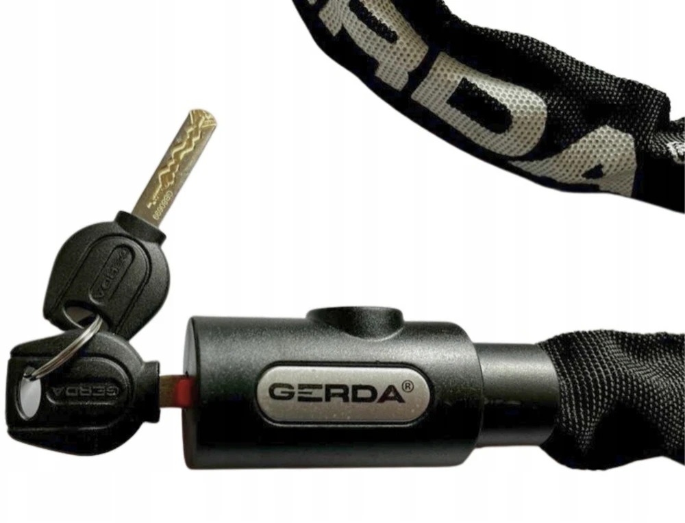 Gerda Flex dviračio spyna, 180 cm ilgio, 12 mm storio