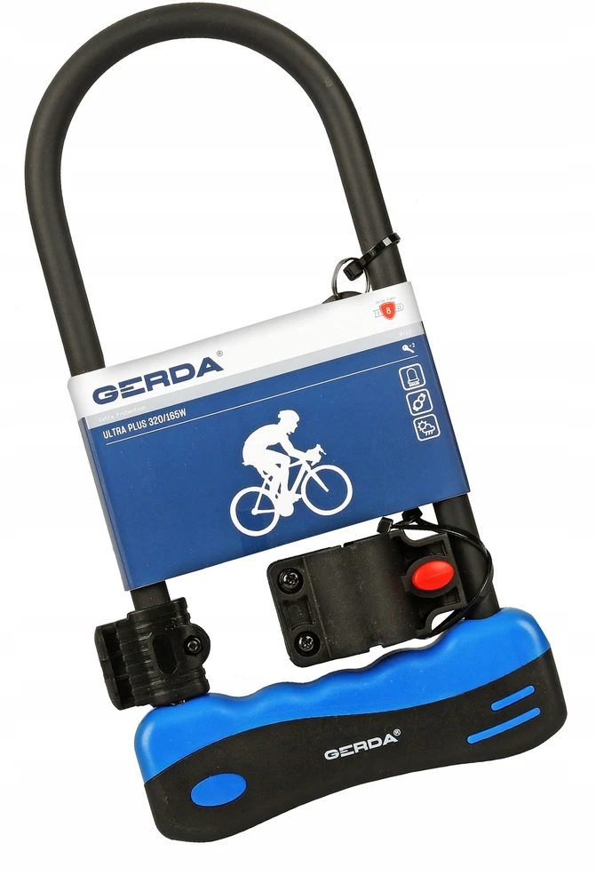 Gerda Ultra U-lock dviračio užraktas 320/165w