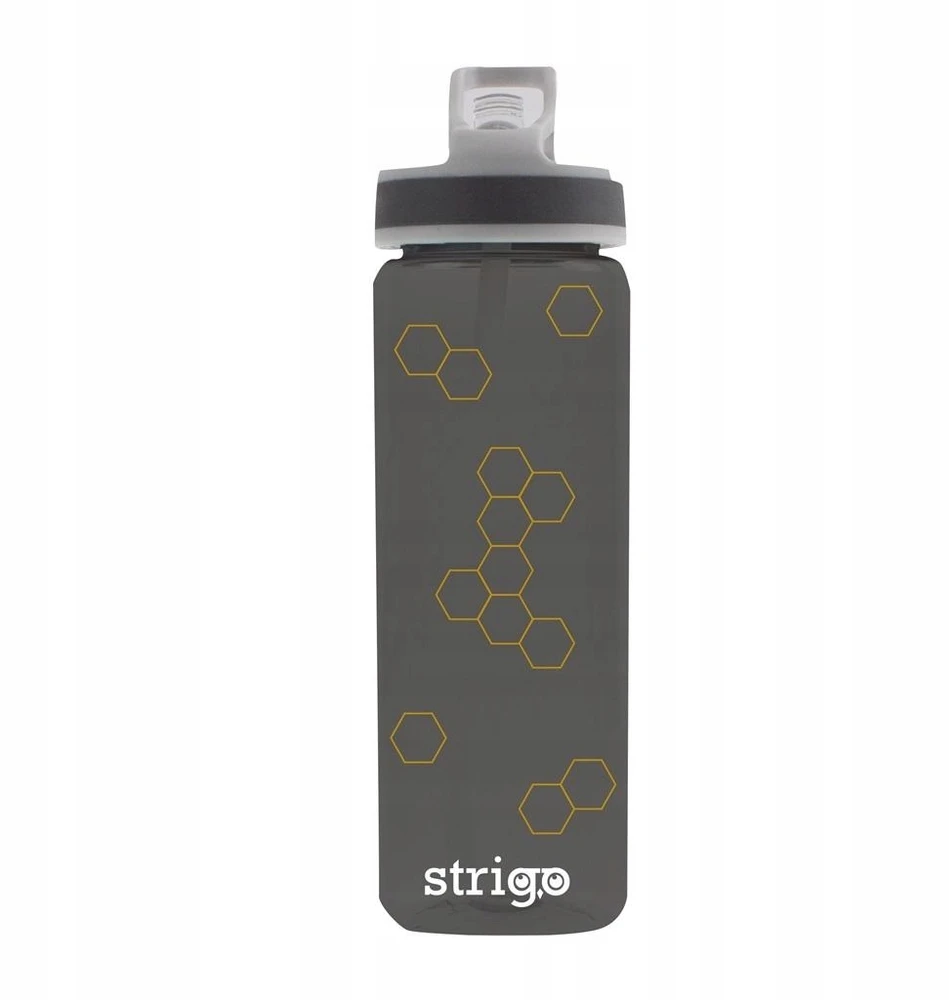 Gėrimo buteliukas "medaus korys" pilkas 600ml Strigo