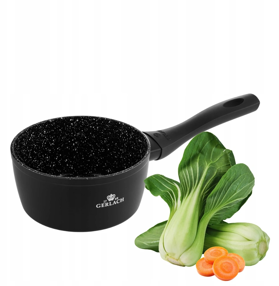 GERLACH GRANITEX SAUGUS KELIAS 1,5 L 16 CM INDUKCINĖ KERAMINĖ DANGA XERA DUR 2