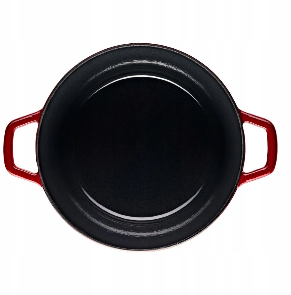 Gerlach Ketaus puodas 3 l NATUR IRON bordo