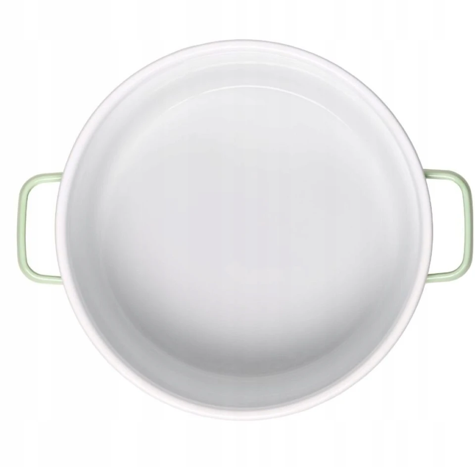 Gerlach Natur emaliuotas puodas 24 cm, 5l, žalias