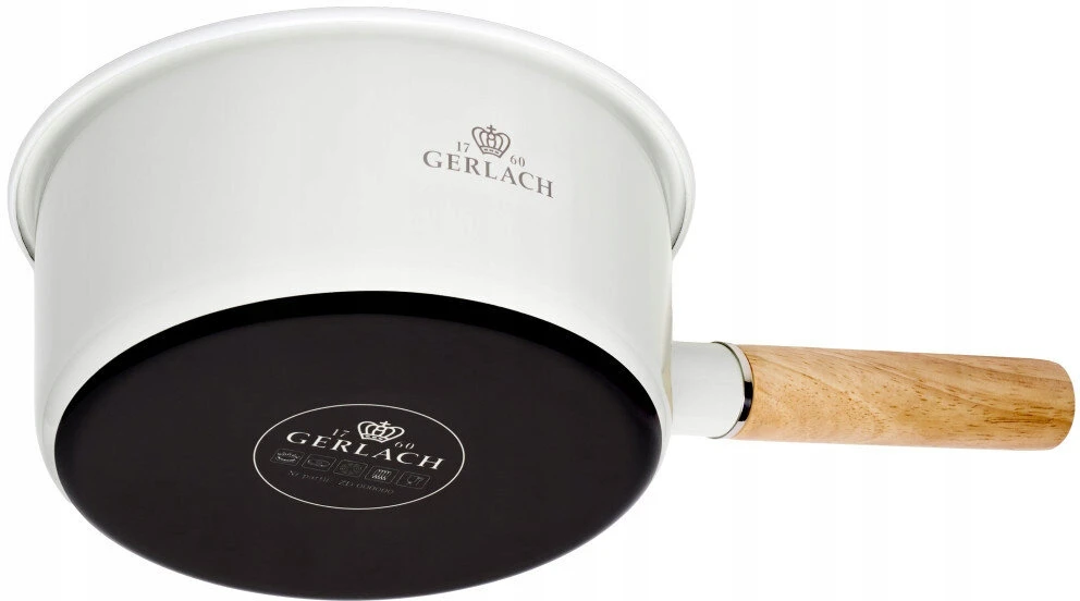 GERLACH SAUGUS PADAŽAS SU DANČIU EMALINIU NELIMPANČIU DUJOS 18cm 2L
