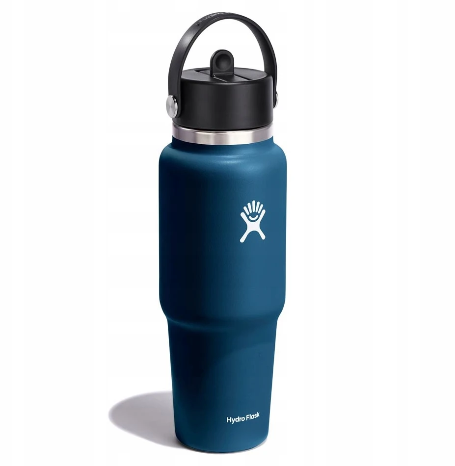 Hydro Flask plačiaburnis butelis 946 ml mėlyna