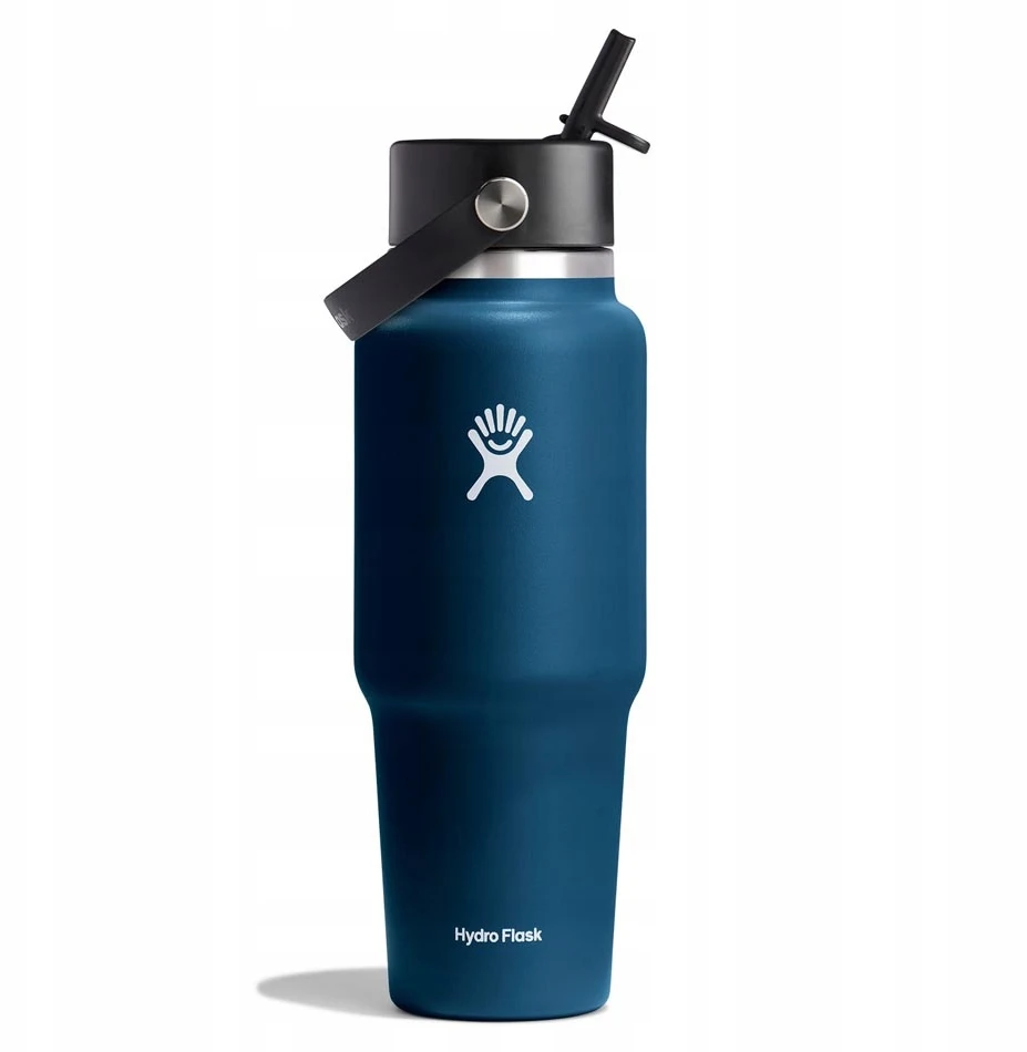 Hydro Flask plačiaburnis butelis 946 ml mėlyna