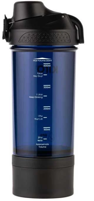 Gertuvė Kiro KI1109B, 550 ml, skirta kokteilių plakimui, mėlyna