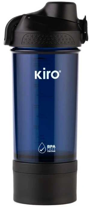 Gertuvė Kiro KI1109B, 550 ml, skirta kokteilių plakimui, mėlyna
