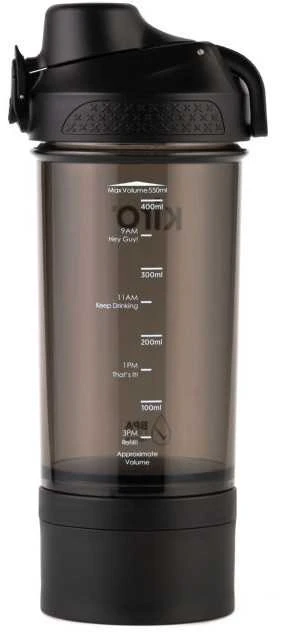 Gertuvė Kiro KI1109BL, 550 ml, skirta kokteilių plakimui, juodos spalvos