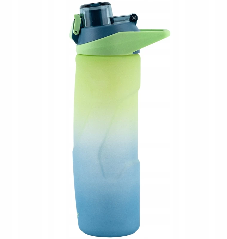 Gertuvė Kite, 760ml, su užrakinamu dangteliu, mėlynos/žalios sp. tritano plastikas