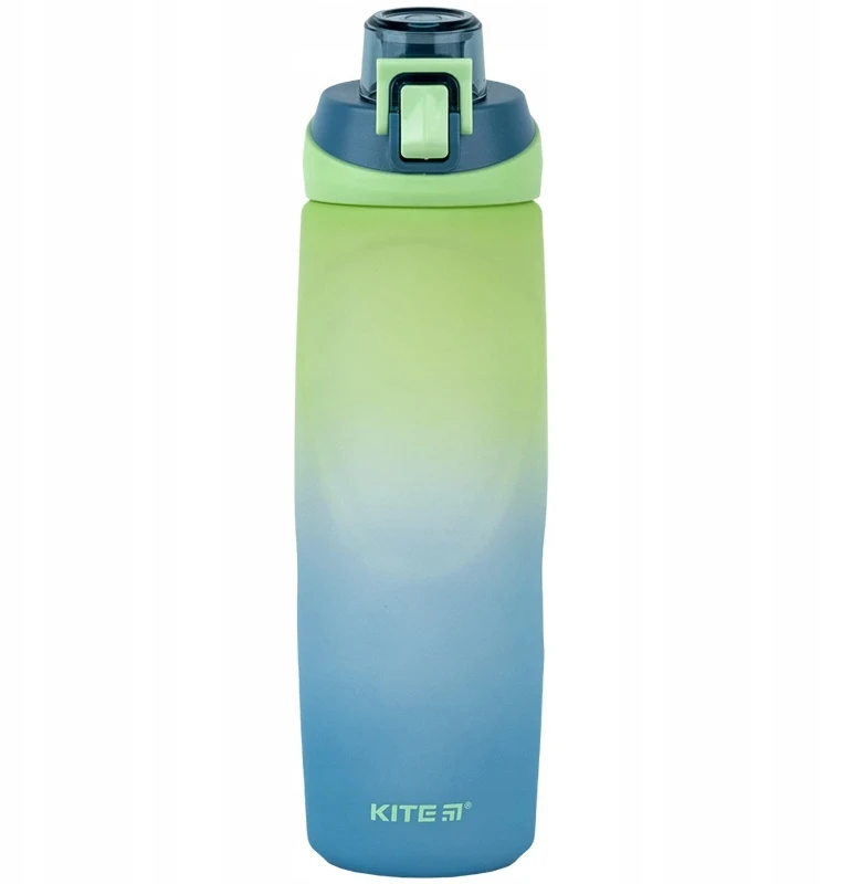 Gertuvė Kite, 760ml, su užrakinamu dangteliu, mėlynos/žalios sp. tritano plastikas