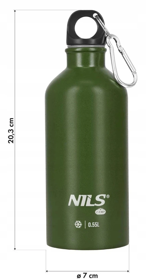 Gertuvė Nils Camp, 550ml, žalia