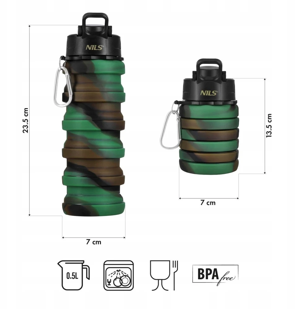 Nils Extreme Gertuvė Nils Camp NC4106, 500 ml