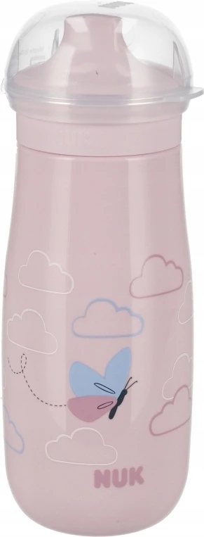 Gertuvė NUK Mini-Me, rožinė, 9+ mėn, 300 ml