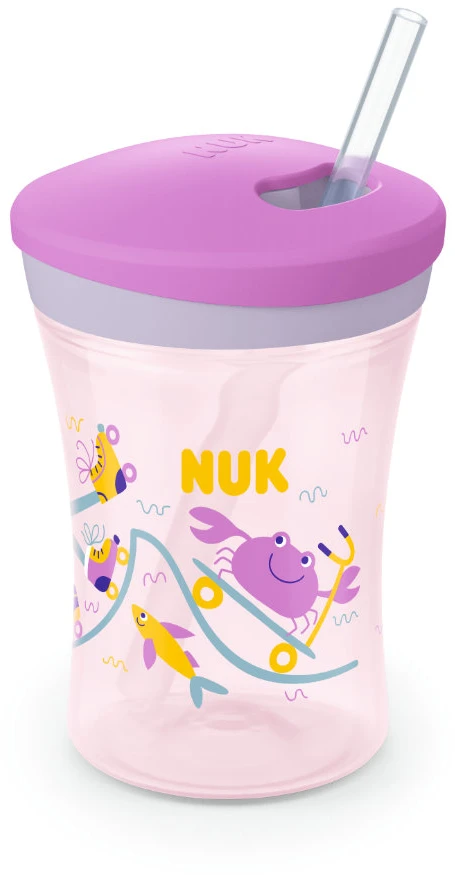 Gertuvė NUK Trinklernbecher Action Cup, 230 ml