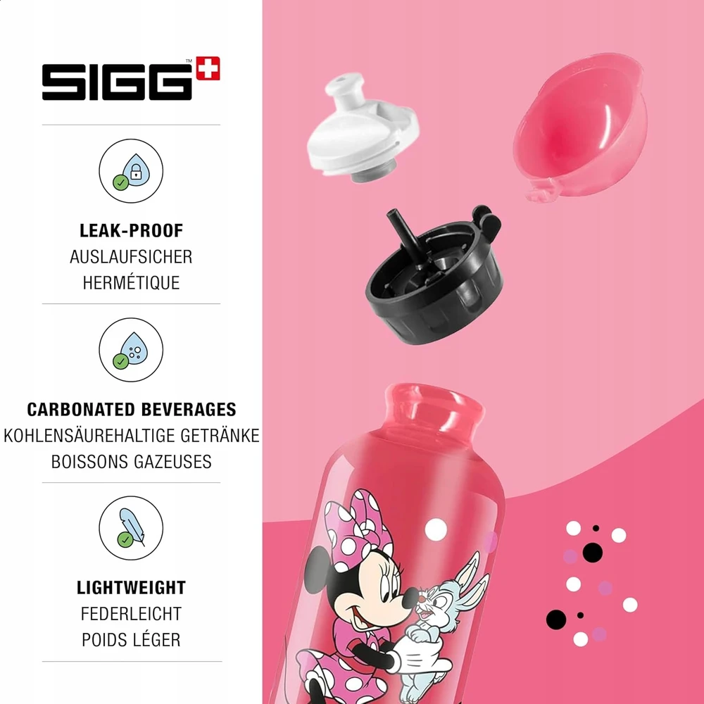 Vaikiška gertuvė SIGG Minnie Mouse, 0.4 L
