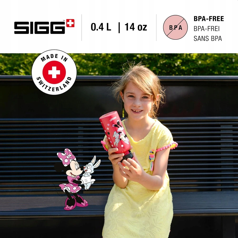 Vaikiška gertuvė SIGG Minnie Mouse, 0.4 L