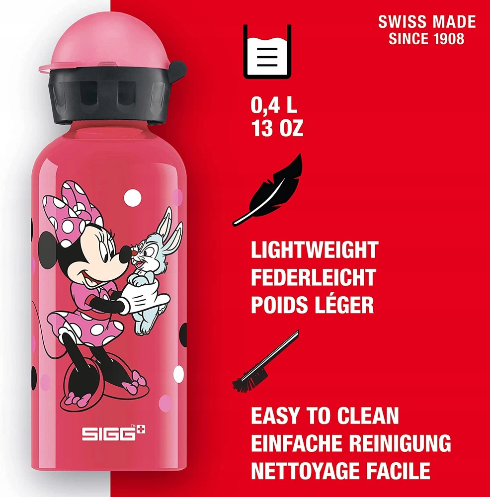 Vaikiška gertuvė SIGG Minnie Mouse, 0.4 L