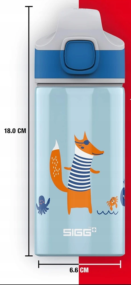 Gertuvė Sigg WMB Fox, 400 ml