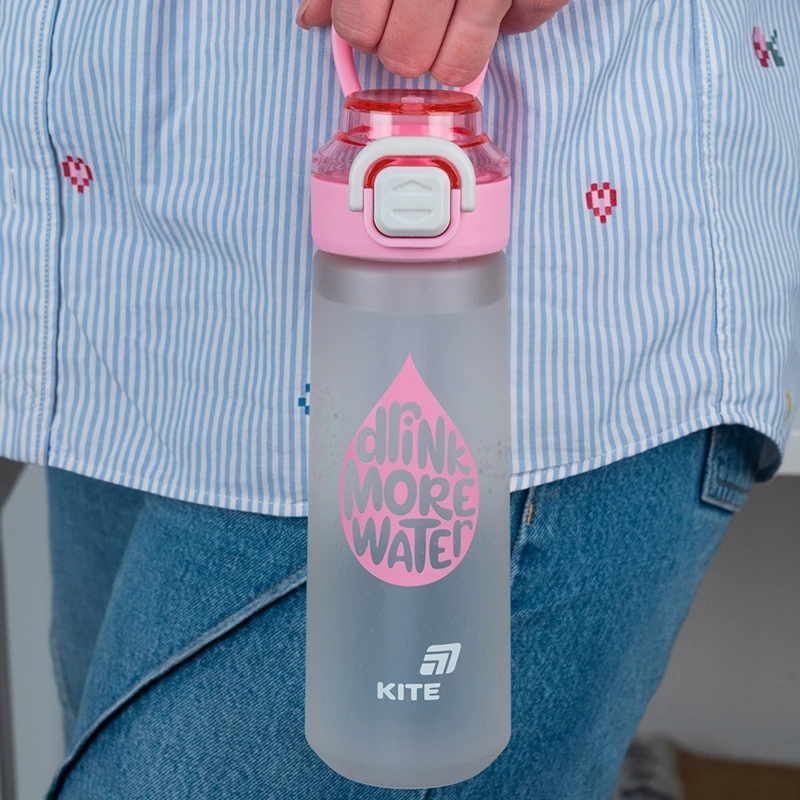 Gertuvė sportui ir mokyklai Kite 760ml su šiaudeliu