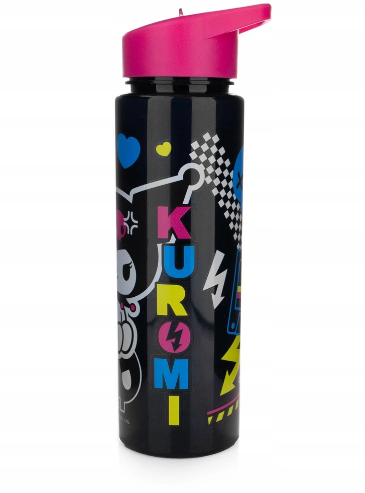 Gertuvė su šiaudeliu Pyramid Kuromi Punk Vibes, 500 ml