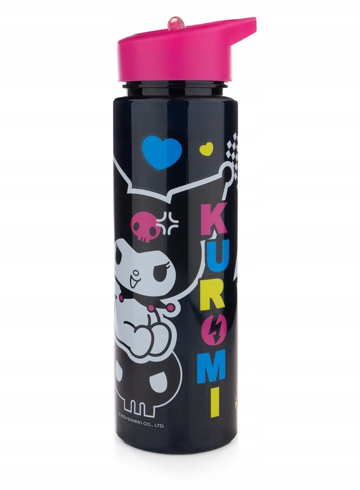 Gertuvė su šiaudeliu Pyramid Kuromi Punk Vibes, 500 ml