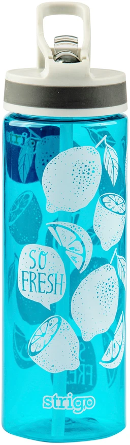 Gertuvė su šiaudeliu Strigo 324209, 600ml
