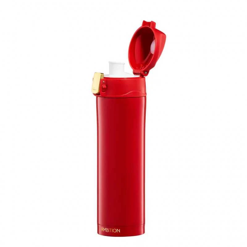 Dajar Termopuodelis su užraktu Glossy Ambition 420ml raudonas