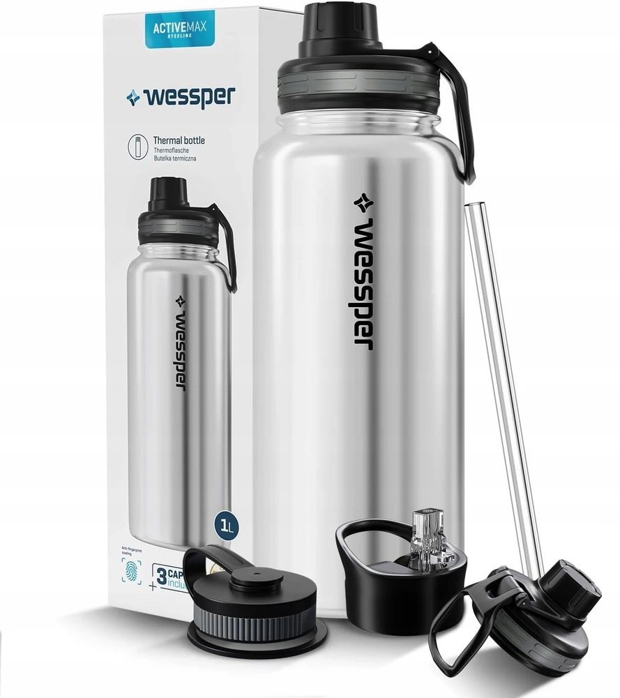 Gertuvė Wessper ActiveMax Steeline, 1000ml