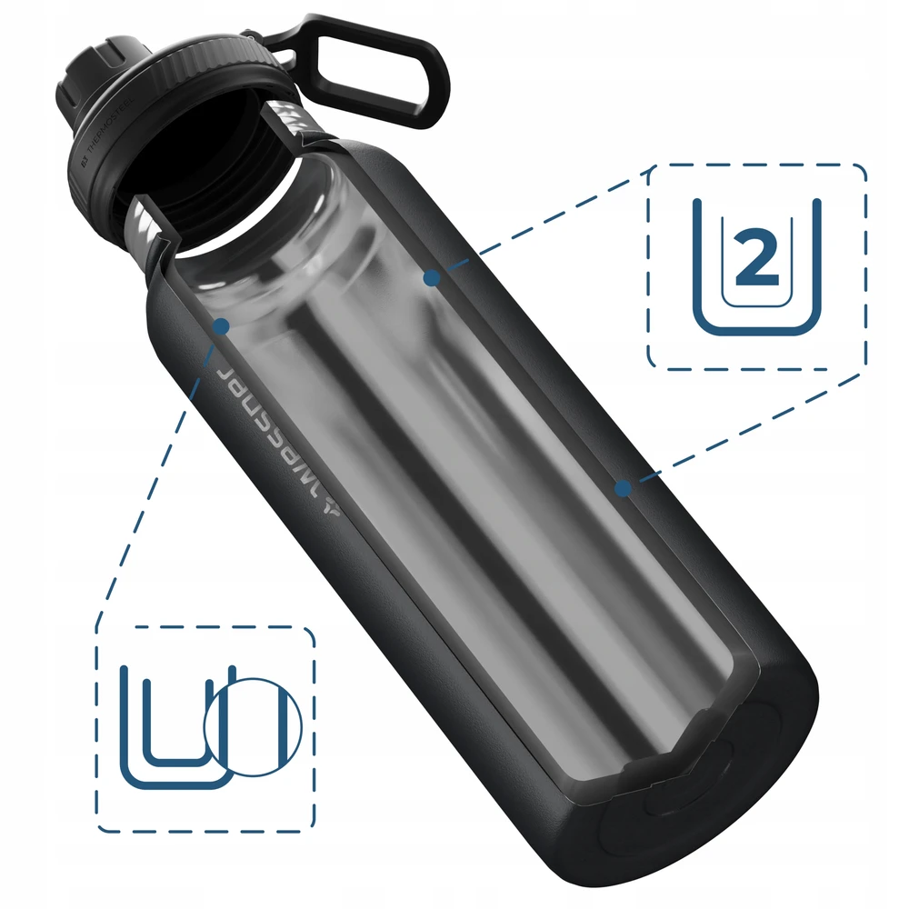 Gertuvė Wessper ActiveMax Steeline, 1000ml