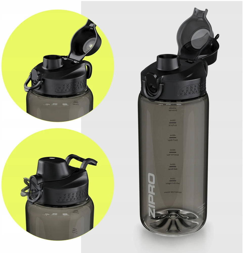 Gertuvė Zipro Tritan, 800 ml