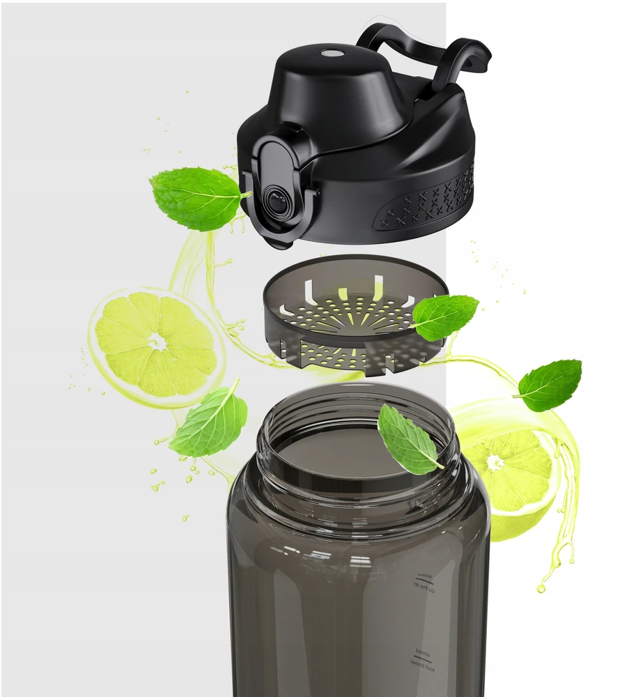 Gertuvė Zipro Tritan, 800 ml