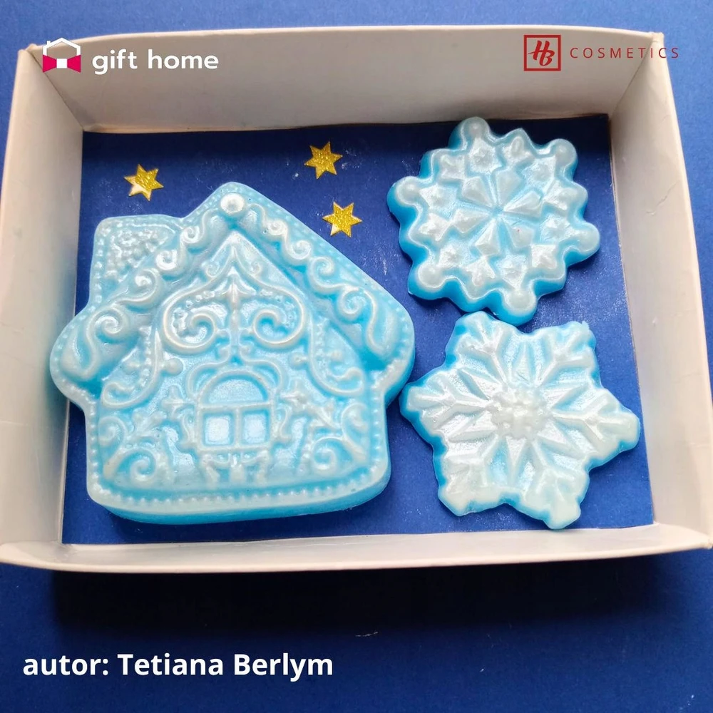 Gift Home Balto muilo pagrindo dirbtuvėse greitai išdžiūsta 1kg glicerino bazės muilams