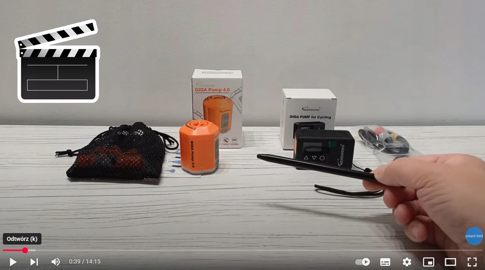 GIGA PUMP BL-01 DVIRAČIO siurblys, elektrinis, nešiojamas, kamuoliams