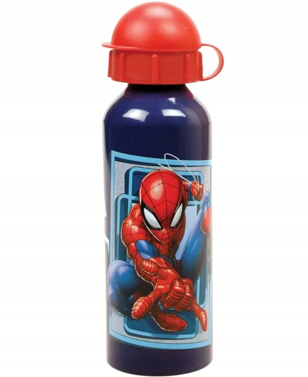 GIM Aluminiowy bidonas su Spider-man, 520 ml