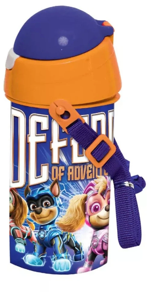 Gertuvė GIM Psi Patrol Bidonas 500ml su šiaudeliu - "didysis Filmas"