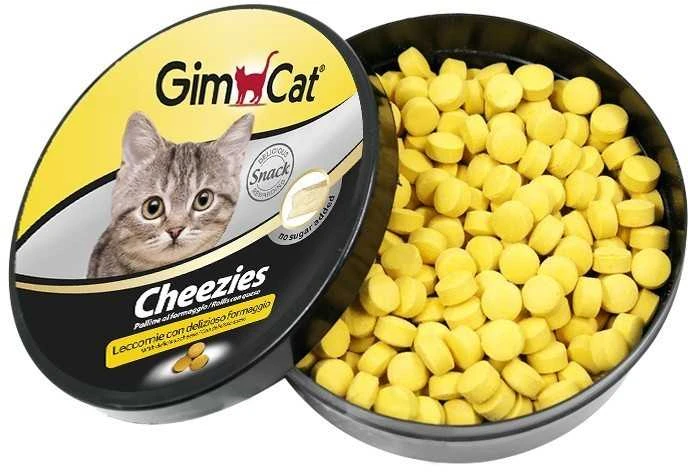 Gimborn GimCat Cheezies skanėstai katėms su sūriu 10g