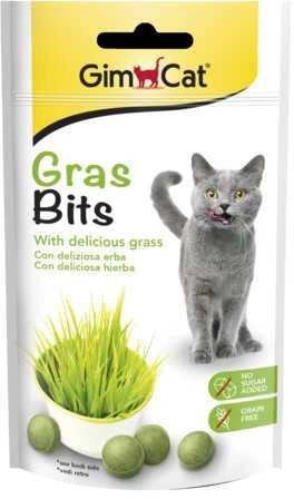 Gimborn GimCat Grasbits skanėstai katėms su žole 50g
