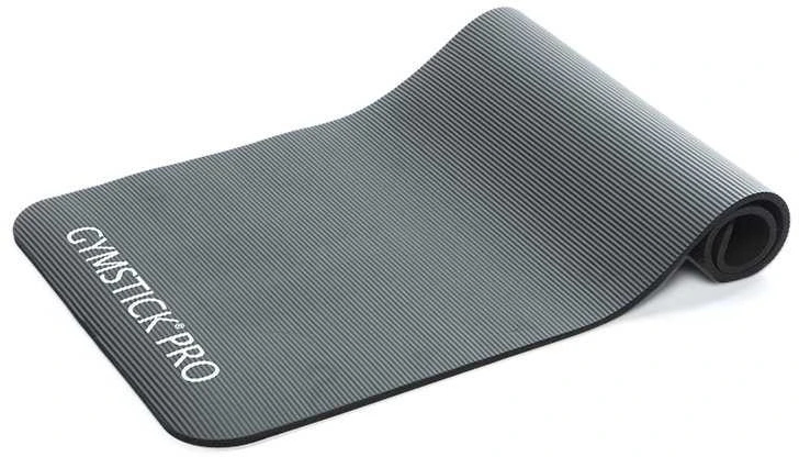 Gimnastikos kilimėlis GYMSTICK NBR 61042GB 140x60x1cm Juodas