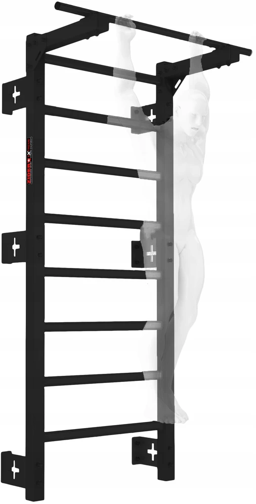 Gimnastikos kopėtėlės Zider, 215.5 cm, baltos