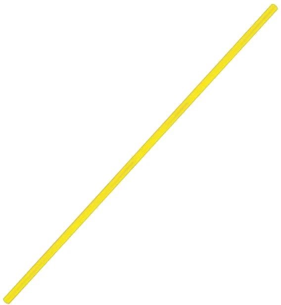 Gimnastikos lazda Spokey Kerla, 120 cm, geltona