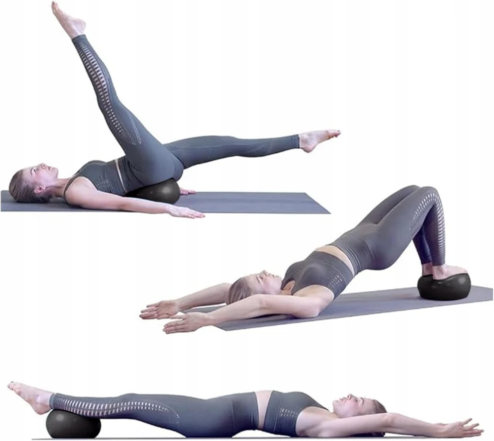 GIMNASTINIS KAMULIS 25 CM, TIK PILATESAS, JOGA, FITNESO, BALANSO PRATIMAS