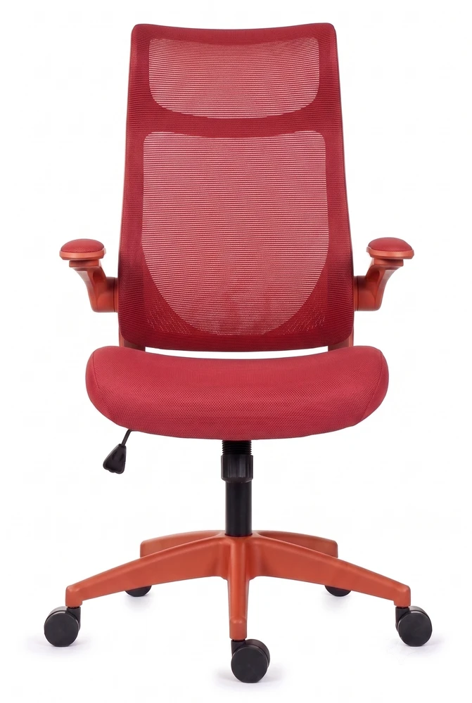 Giosedio Ergonomiczny raudona fotel biurowy FHX001 regulowane podłokietniki BHP