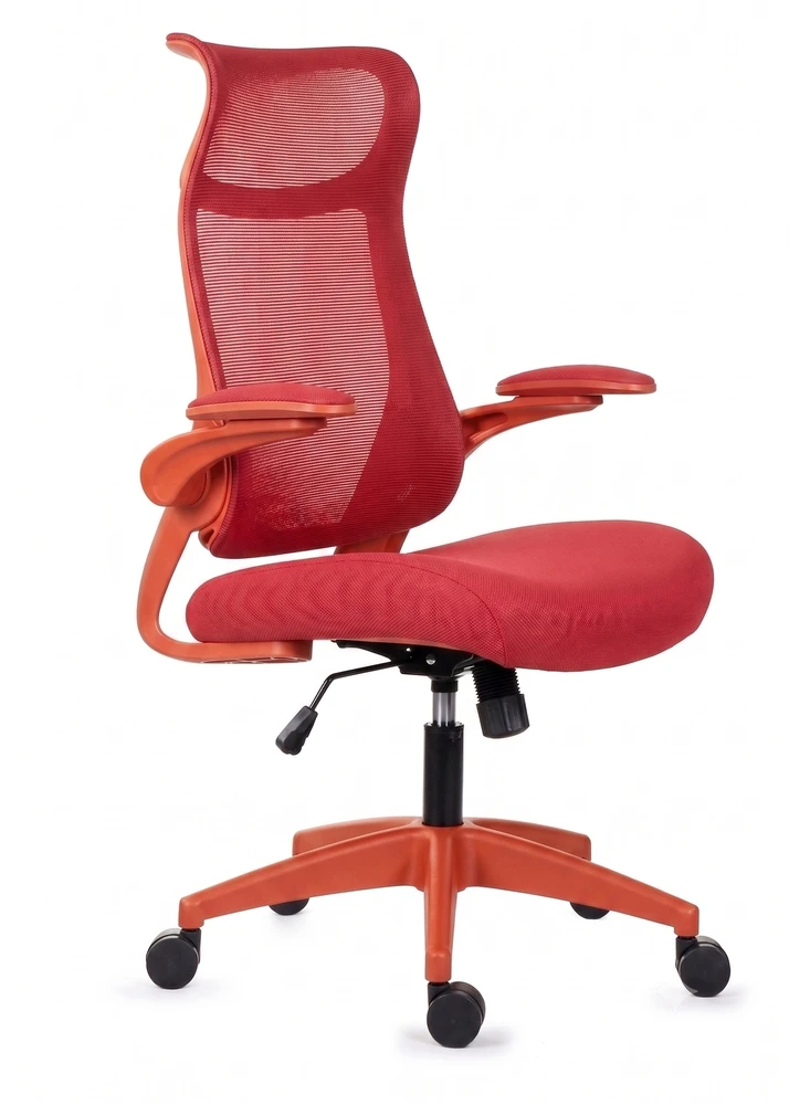 Giosedio Ergonomiczny raudona fotel biurowy FHX001 regulowane podłokietniki BHP