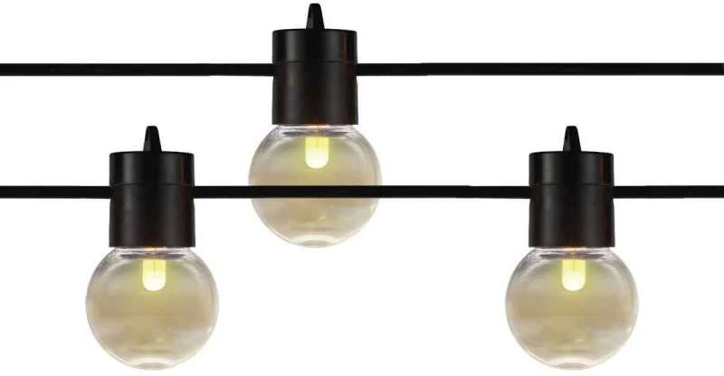 Girlianda LED ArtFlow G4x12 8.5m Šiltai Balta