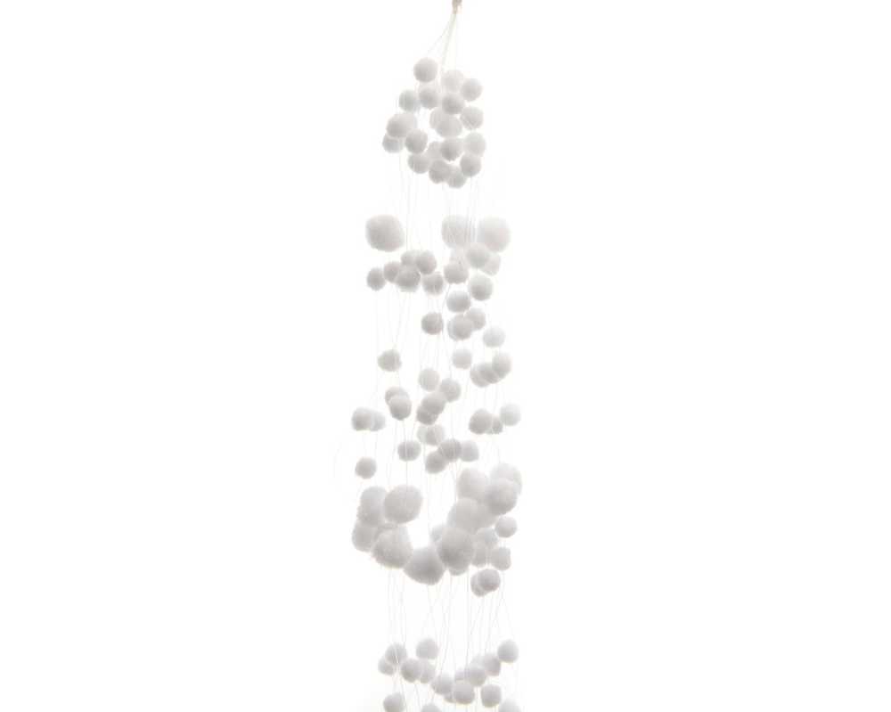 Decoris Dekoracija pakabinamas sniegas, 135 cm