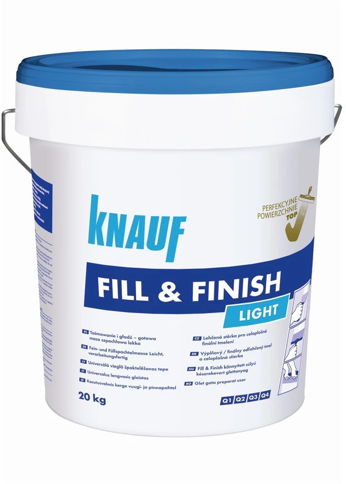 Sheetrock Glaistas KNAUF SUPER FINISH 5,4kg