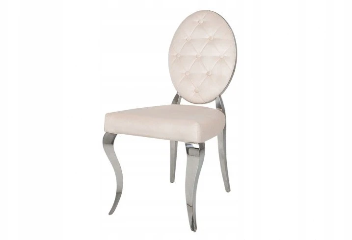 Invicta Interior Glamour kėdė Modern Barock Chair Velvet rusvai gelsvas 40796 IŠPARDAVIMAS -80%
