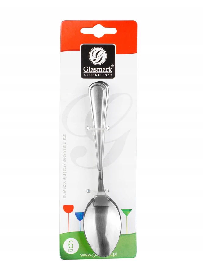 Glasmark 6 Elegance trumpų šaukštelių rinkinys